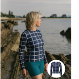 Long Sleeved Rash Top - Navy Saros