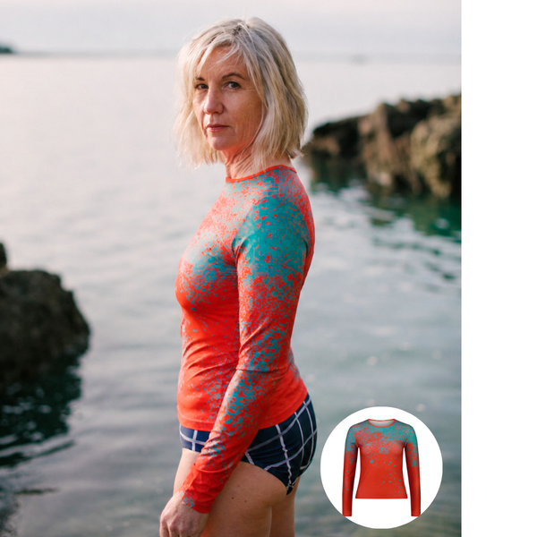 Long Sleeved Rash Top - Theia