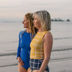 Navy Saros Full Coverage Swim Bottoms girls