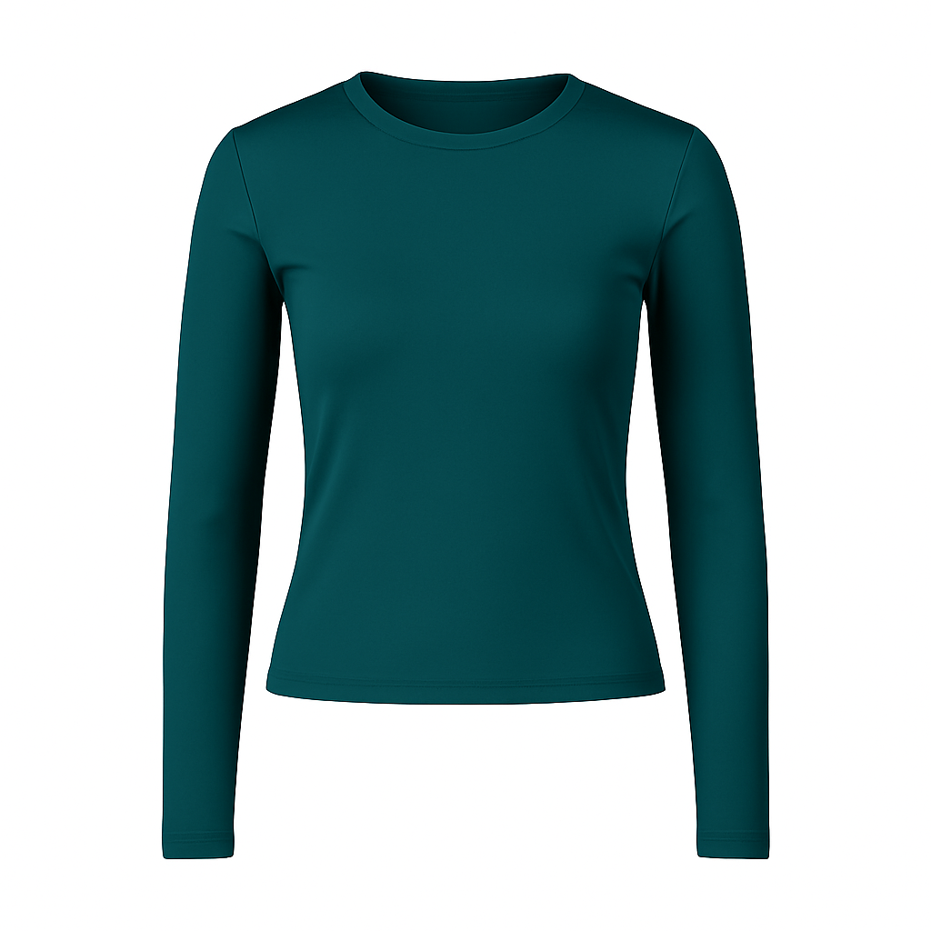 Long Sleeved Rash Top - Teal