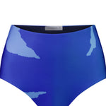 UPF 50+ Blue Astrid Full Coverage Swim Bottoms cutout