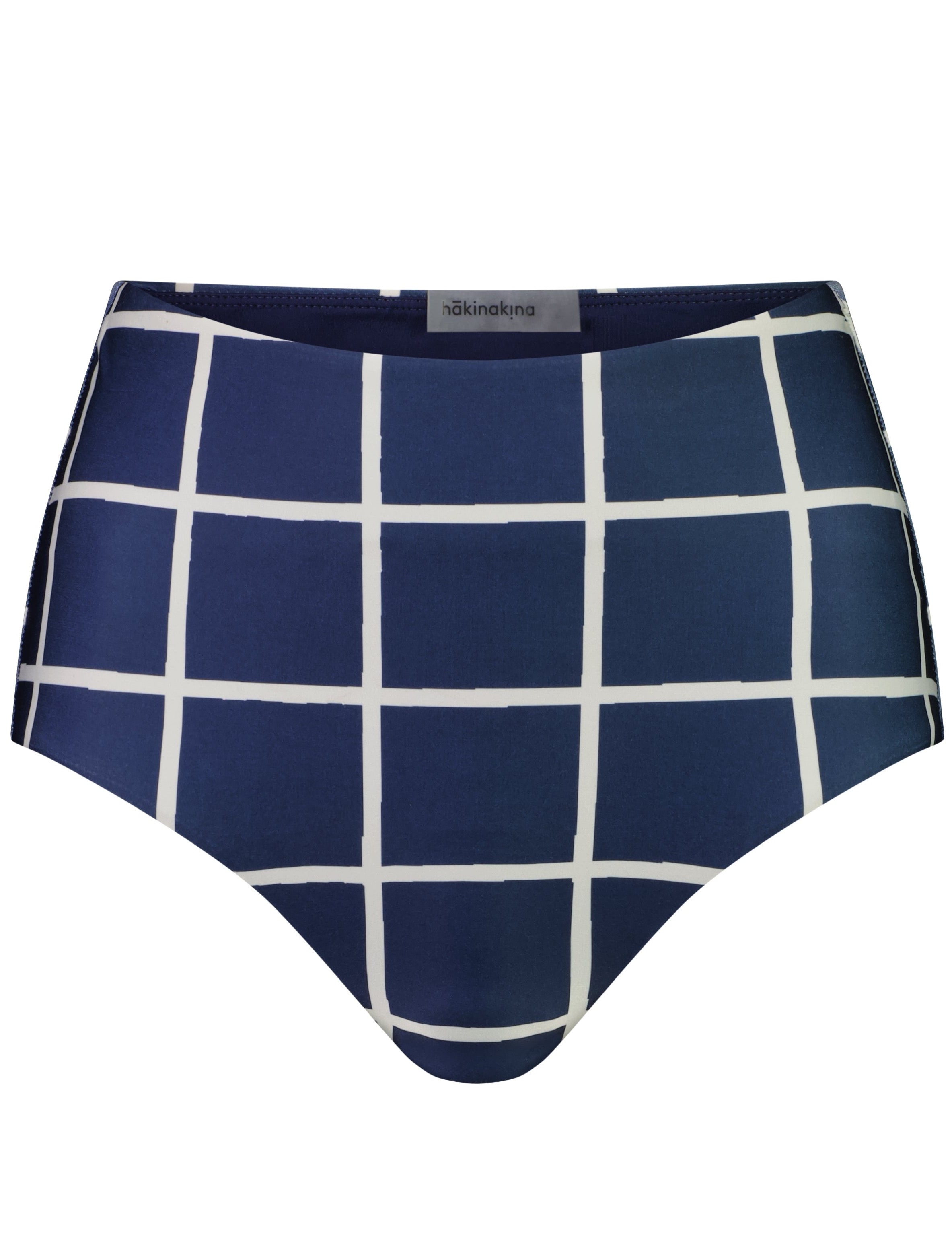 Navy Saros Full Coverage Swim Bottoms cut out