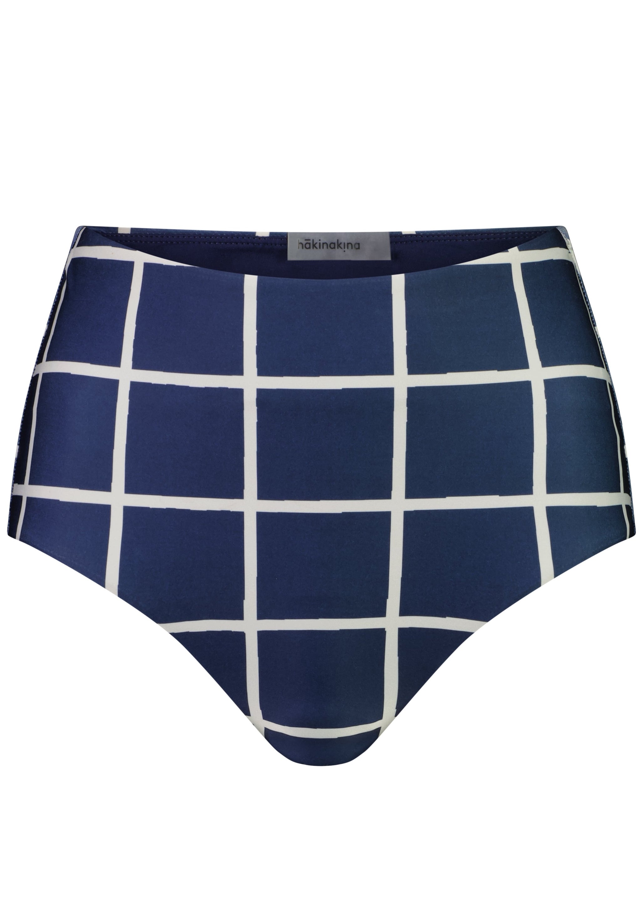 Navy Saros Full Coverage Swim Bottoms cut out