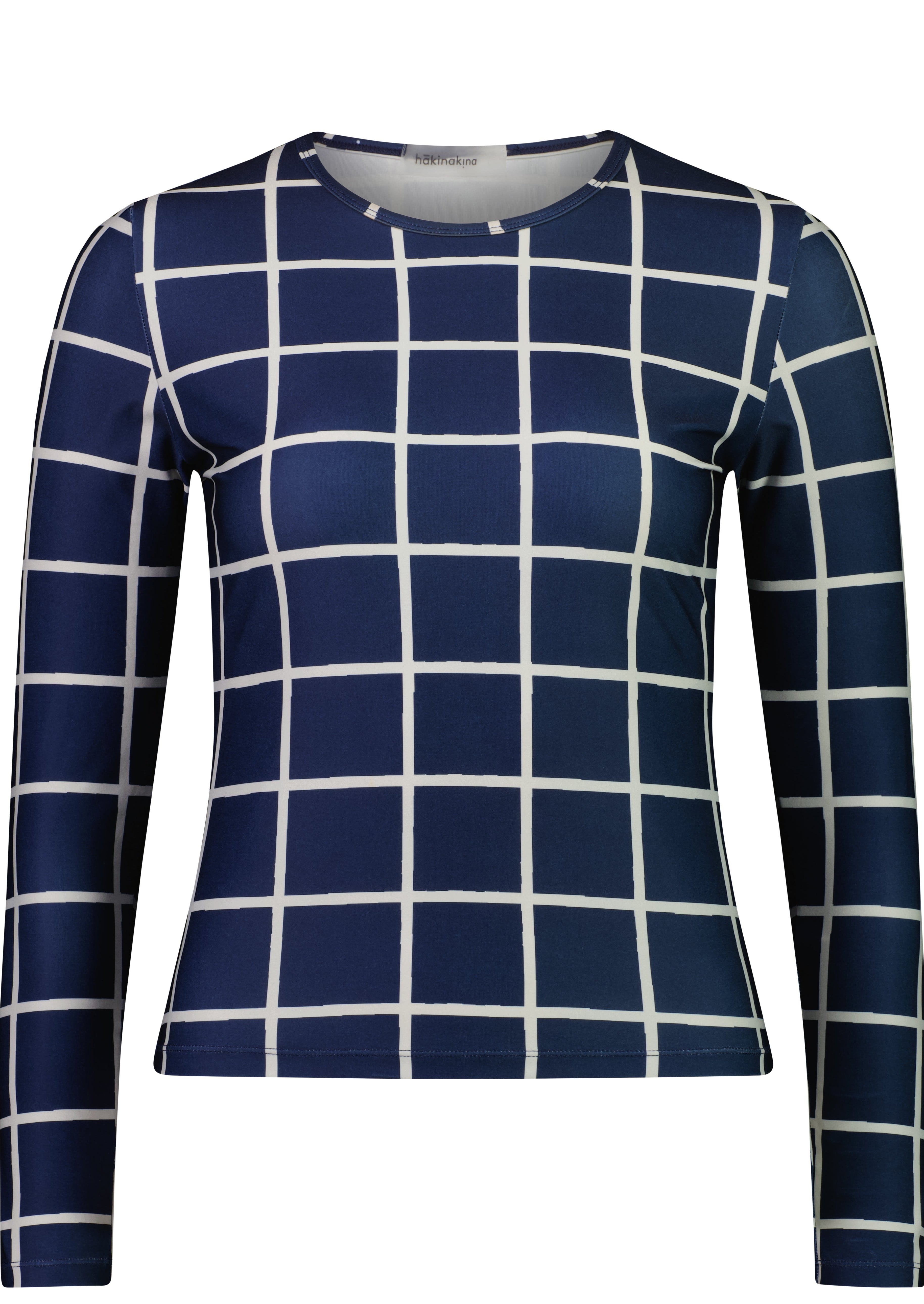 Navy Saros Rashtop front UPF 50+ swimwear