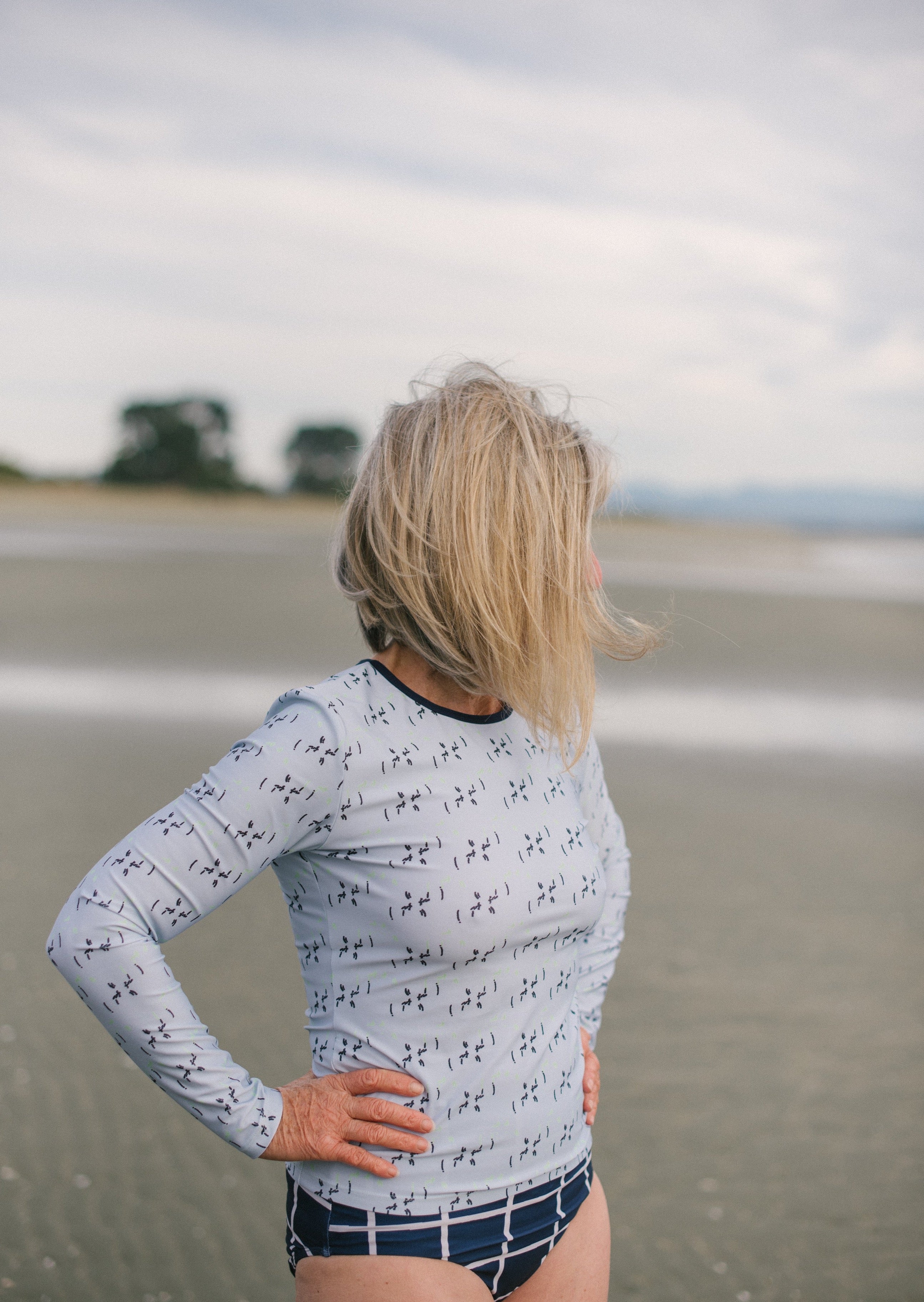 Long Sleeve Twilight UPF 50+ Rash Top