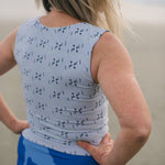 UPF 50+ twilight sleeveless rashtop back vicky
