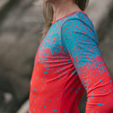 Long Sleeve Theia UPF 50+ Rash Top side 3