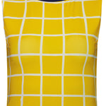 UPF 50+ Yellow Saros Sleeveless Top Cutout