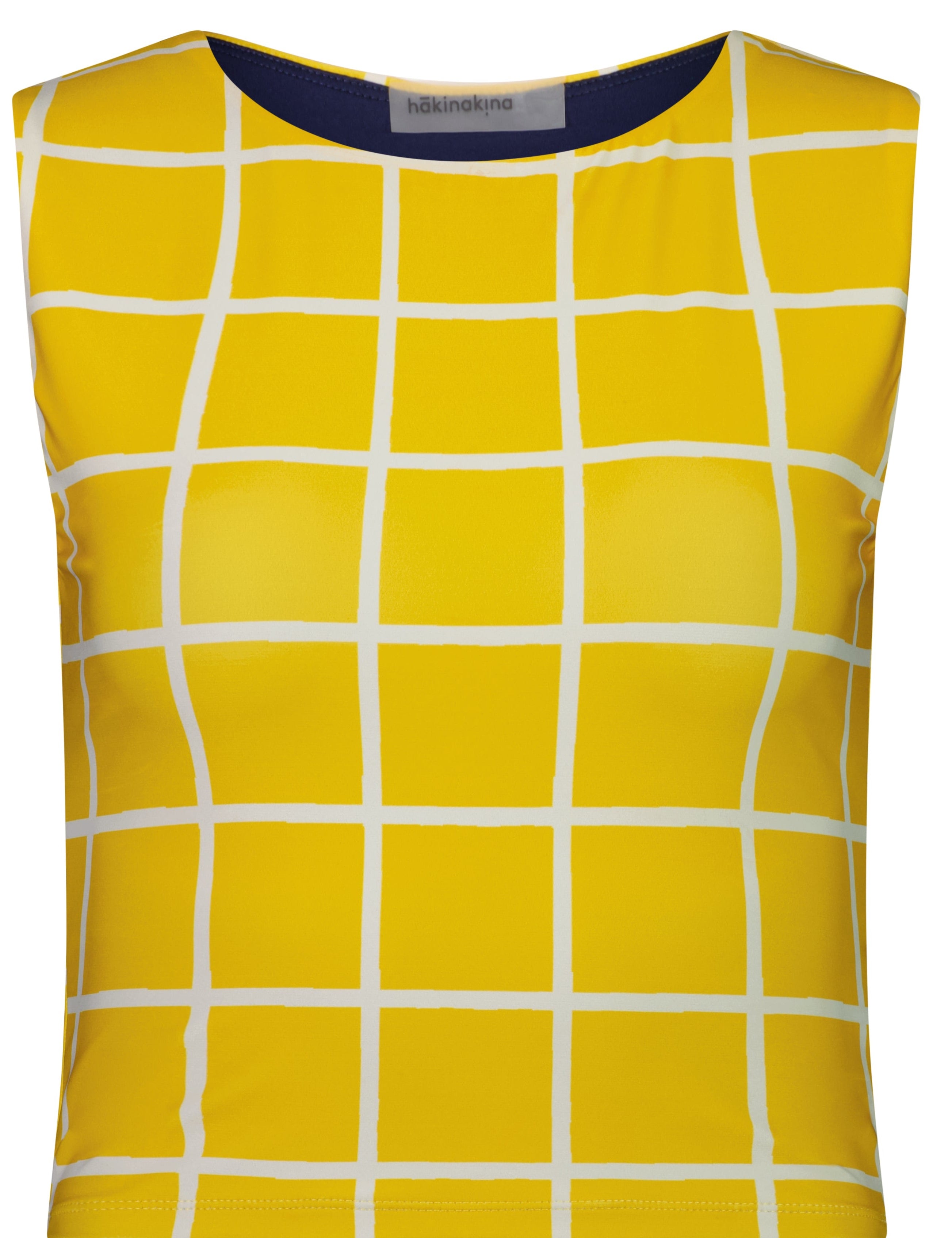 UPF 50+ Yellow Saros Sleeveless Top Cutout