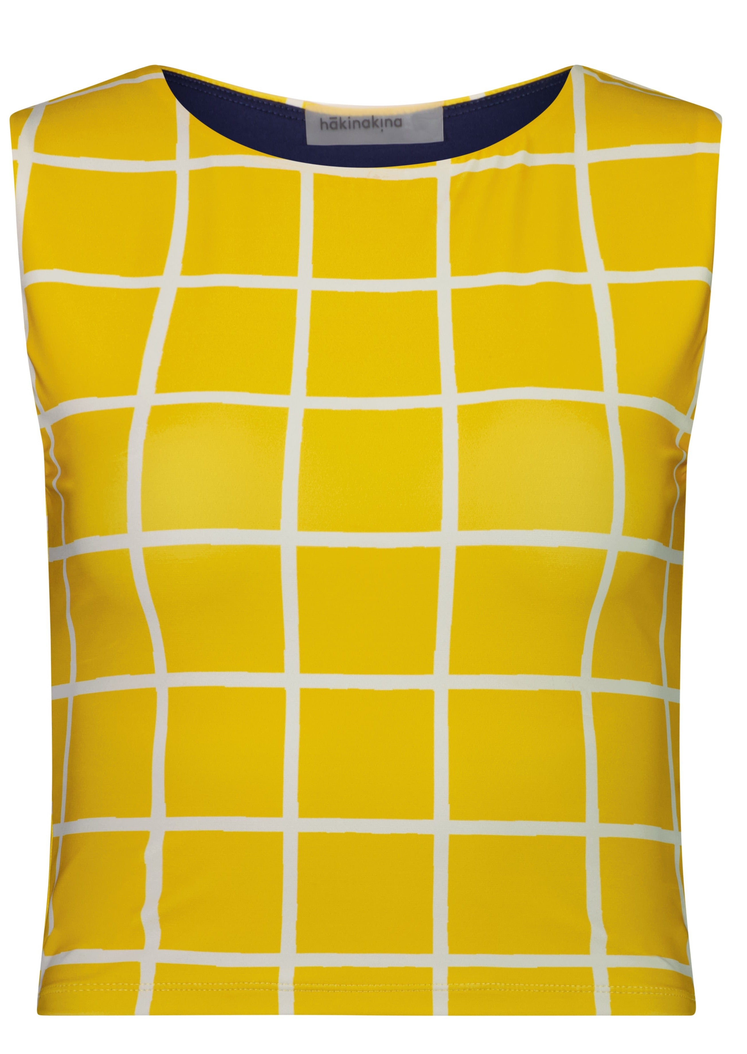 UPF 50+ Yellow Saros Sleeveless Top Cutout