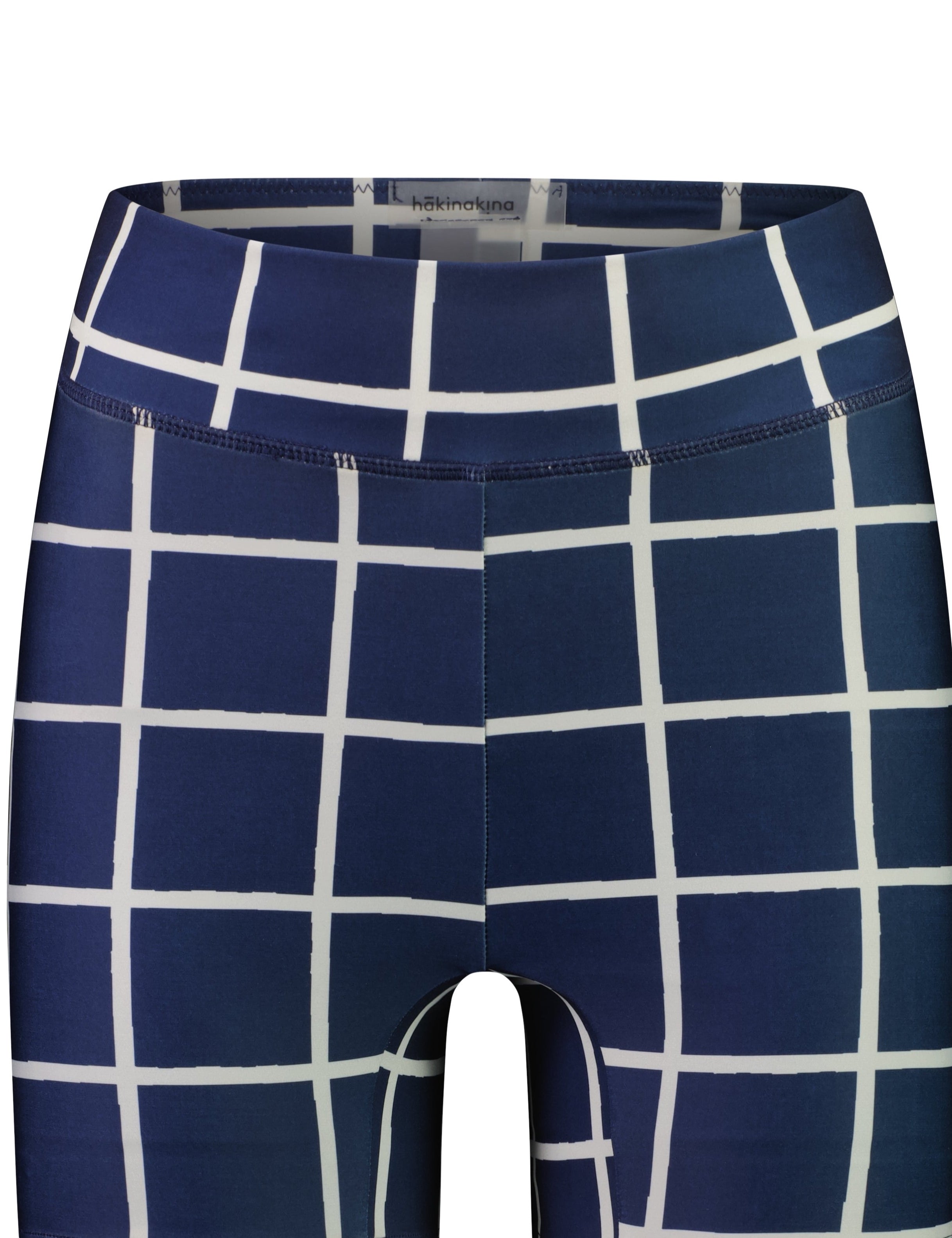 UPF 50+ Navy Saros swim short mannequin