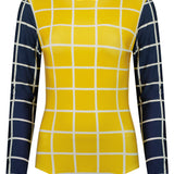 Long Sleeve Saros Swimsuit cutout