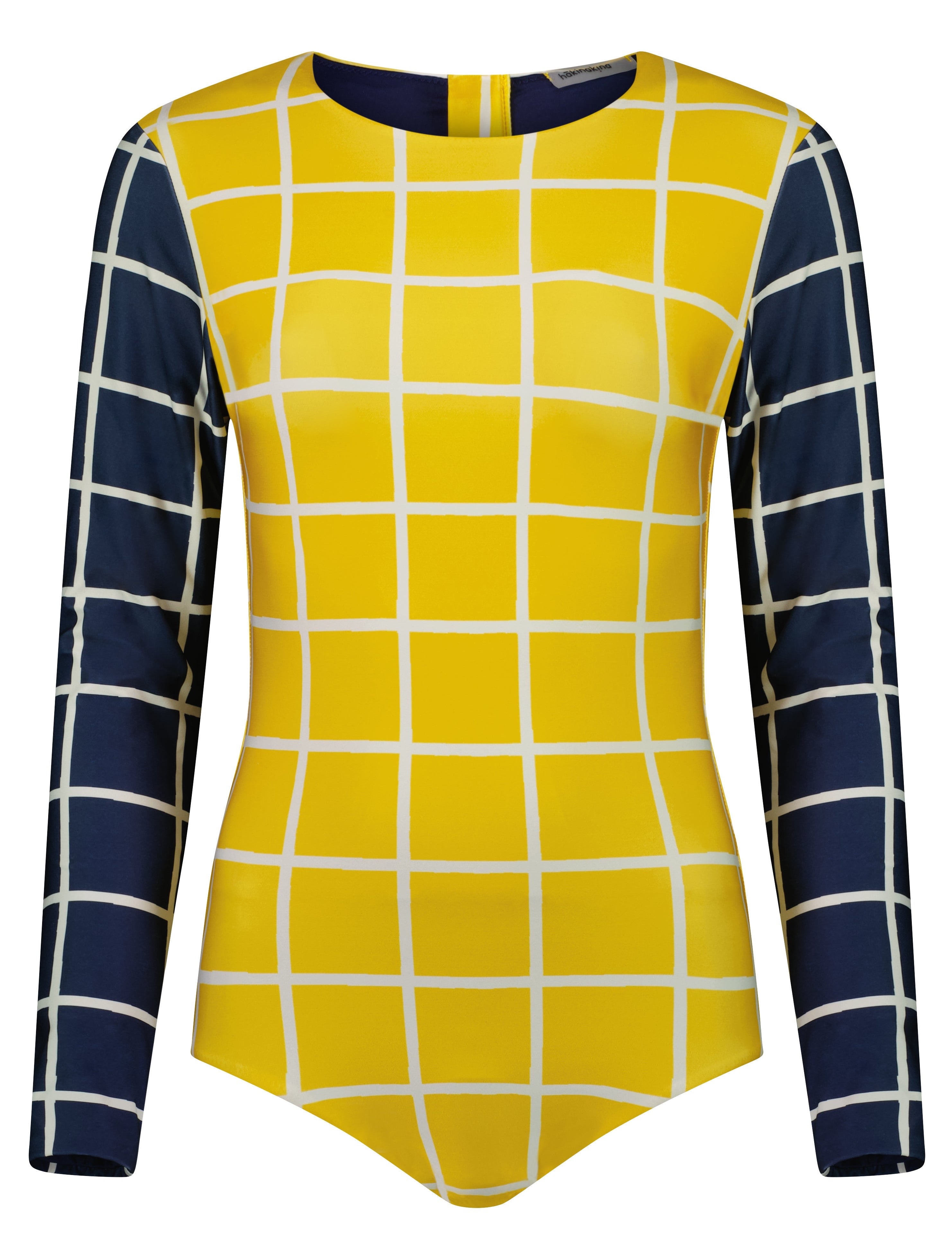 Long Sleeve Saros Swimsuit cutout