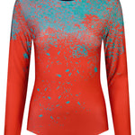 Long Sleeve swimsuit ups 50+ cutout