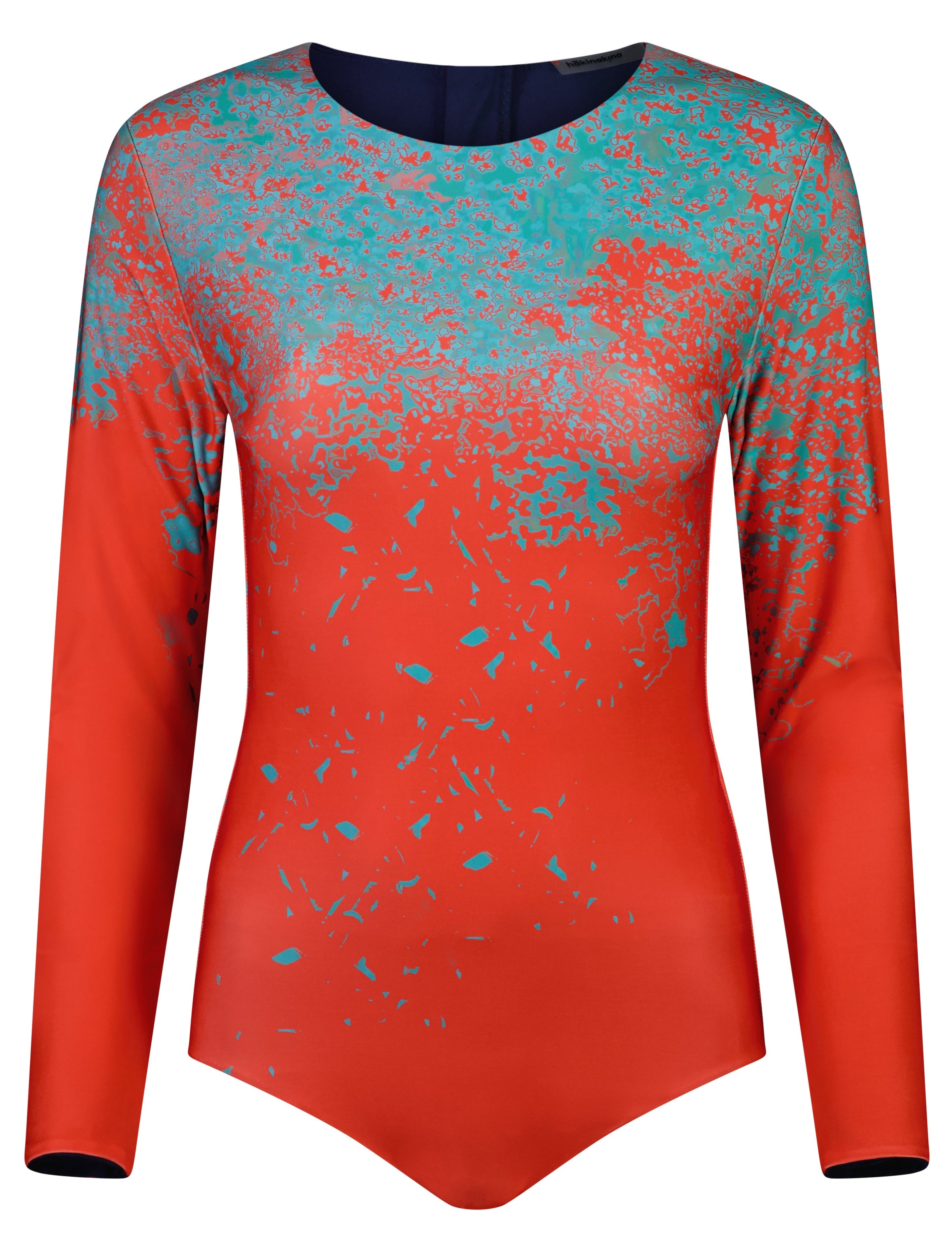 Long Sleeve swimsuit ups 50+ cutout