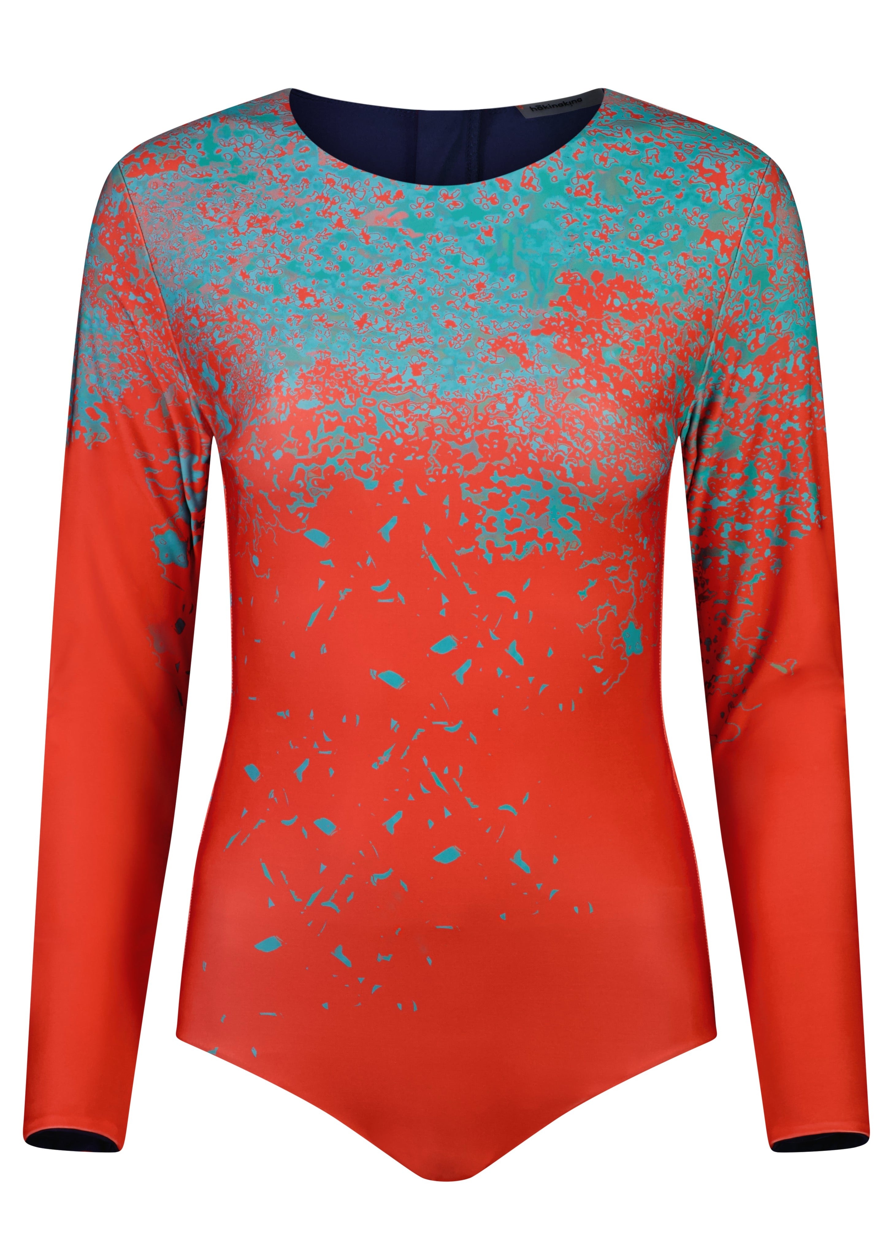 Long Sleeve swimsuit ups 50+ cutout