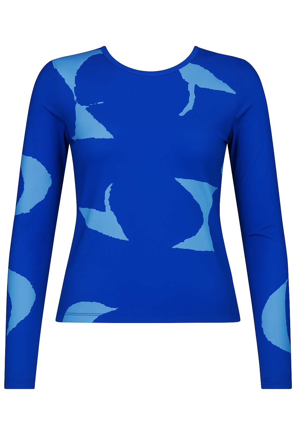 Long Sleeved Rash Top - Blue Astrid