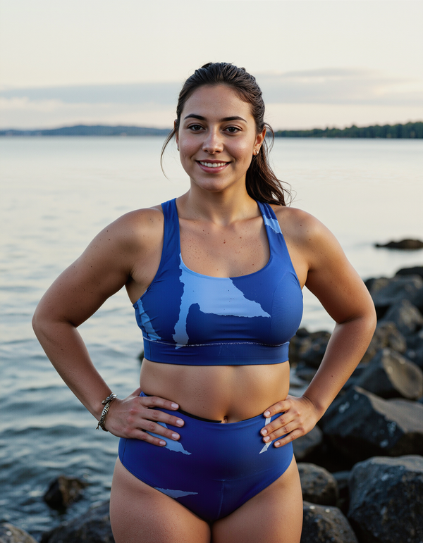 Bikini Top - Blue Astrid