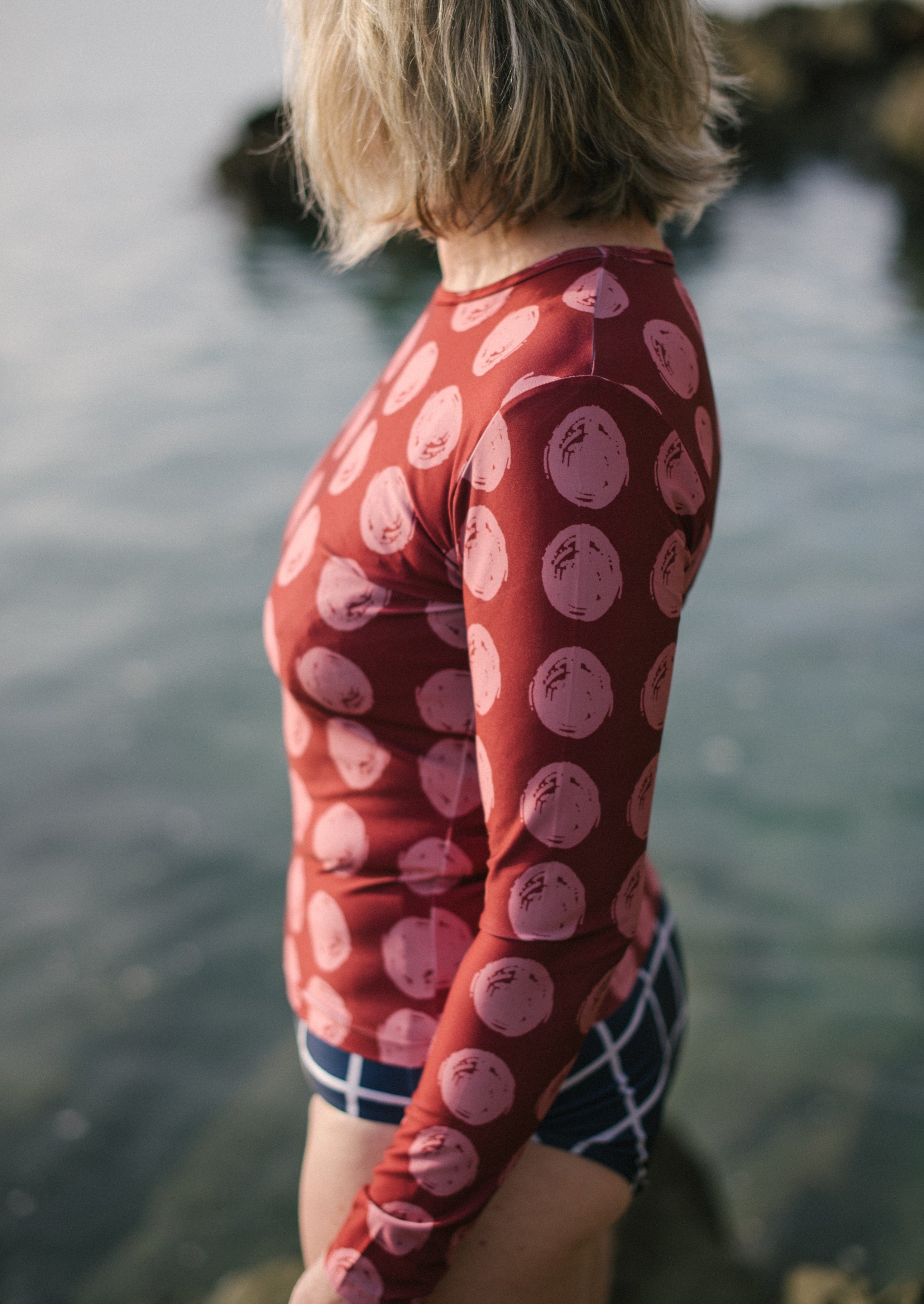 Lunar Rashtop side 2 UPF 50 swimwear