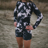 UPF 50+ Selene swim short  all black