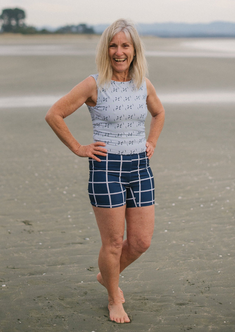 Sun Short - Navy Saros