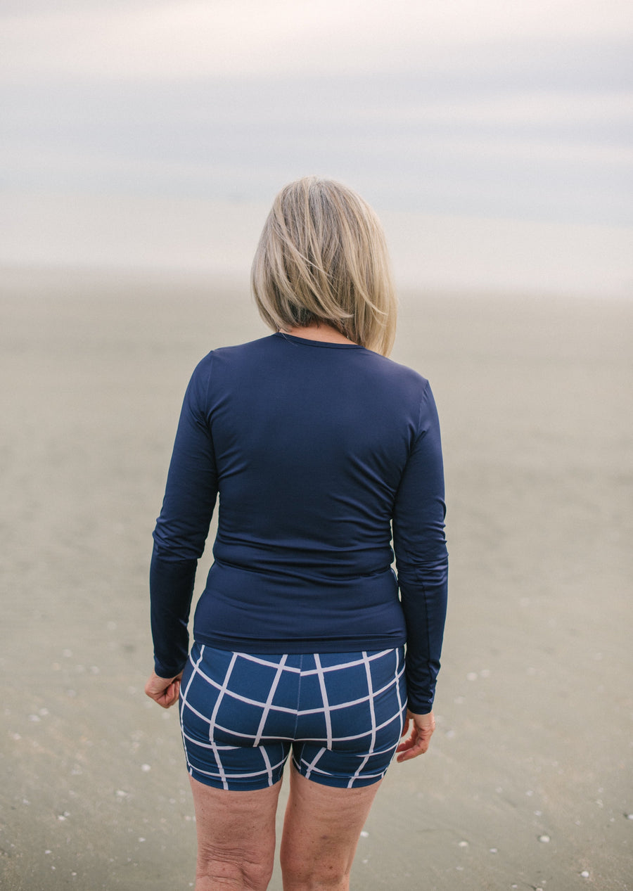 Sun Short - Navy Saros