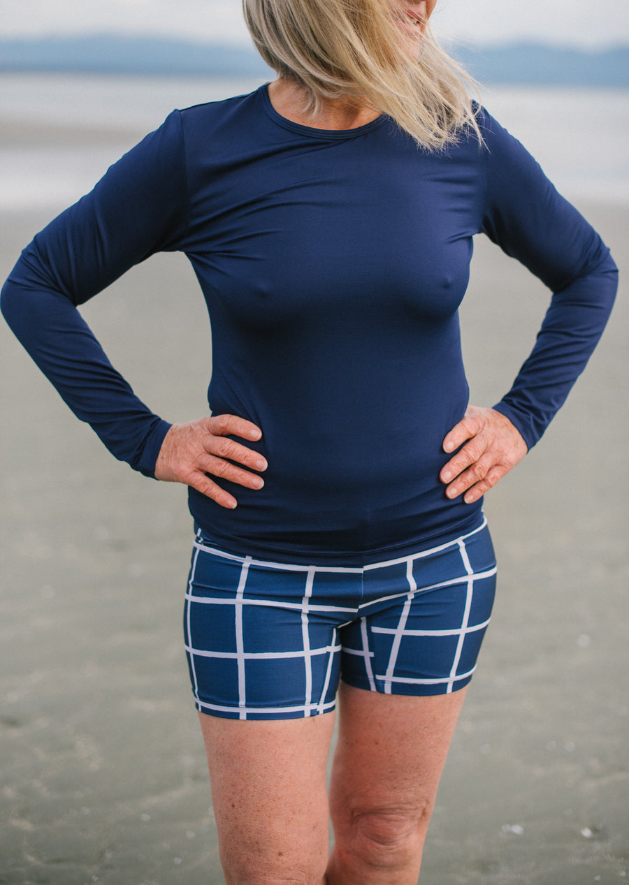 Sun Short - Navy Saros